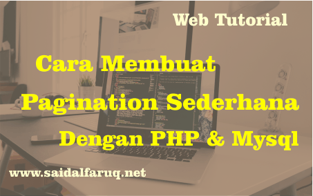 pagination sederhana