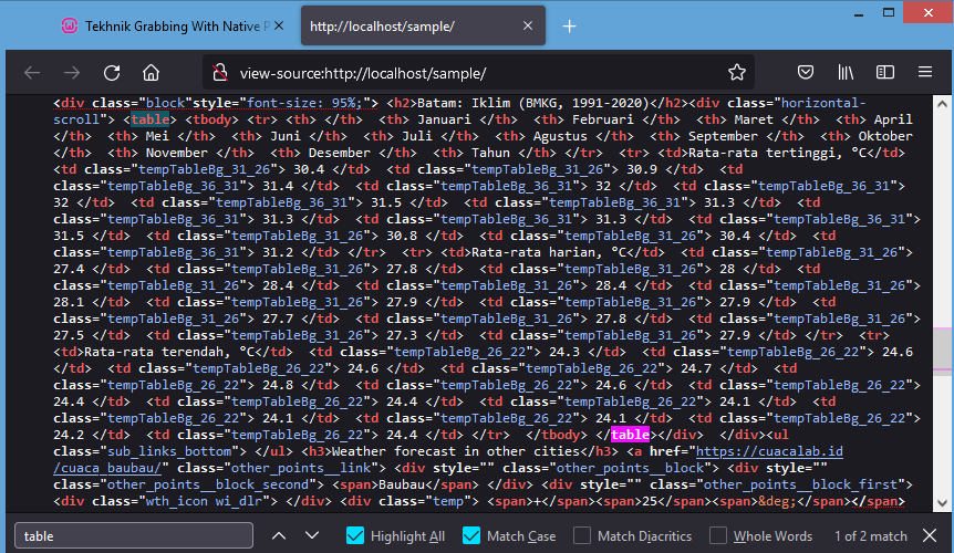 menyalin konten suatu website grabbing