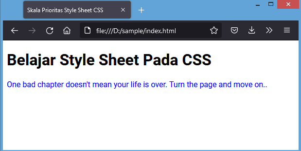 css internal vs css eksternal