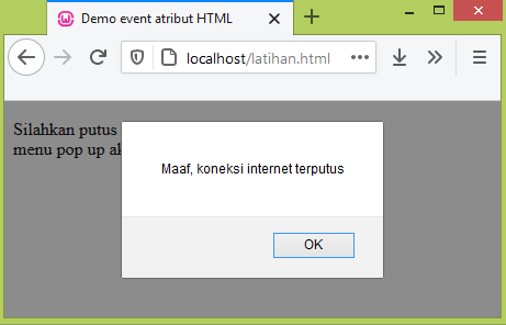 event atribut html